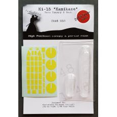 Ki-15 "Kamikaze" Vacu Canopy & Mask