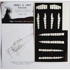 A6M5c/7 Reisen Control Surfaces