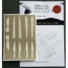 N1K2-j Shiden KAI Control Surfaces