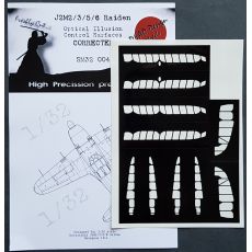 J2M2/3/5 Raiden Control Surfaces