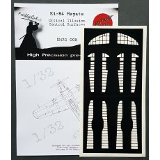 Ki-84 Hayate Control Surfaces