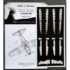 N1K1-j Shiden Control Surfaces