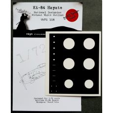 Ki-84 Hayate National Insignias w/o white outline