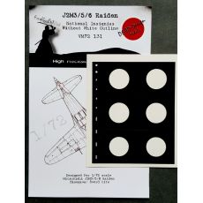 J2M Raiden National Insignias w/o white outline