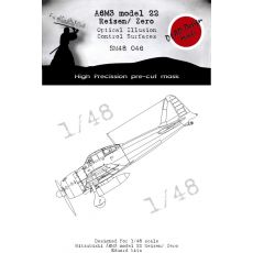 A6M3 Reisen model 22 Control Surfaces