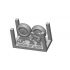 Ki-43 II wheels & tail strut & mask