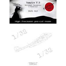 Vampire F.3 Nat. Insignias