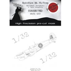 Spitfire Mk.V Nat. Insignias "B Type"