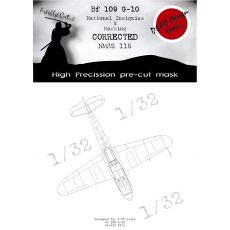 Bf 109G-10 Nat. Insignias