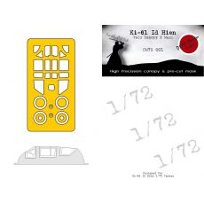 Ki-61 Id Hien Vacu Canopy & Mask